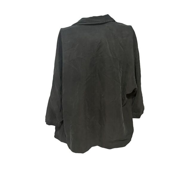 Beautiful CHICO’S CHICO'S Open Topper Top-Layer Jacket Blazer Dolman Sleeve Char - Picture 4 of 7